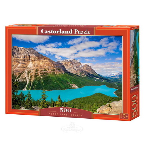 Пазл Канада - Озеро Пейто, 500 деталей Castorland