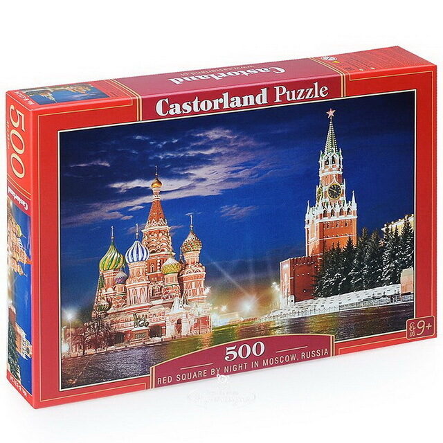 Пазл Красная площадь - Москва, 500 элементов Castorland