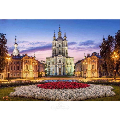 Пазл Смольный собор в Санкт-Петербурге, 500 деталей Castorland