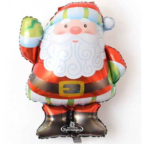 Новогодний шар из фольги Дедушка Мороз 96 см Snowhouse