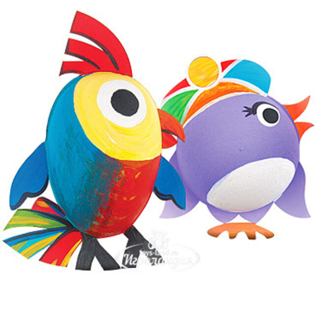 Набор для создания магнитов Попугайчик Шар Папье