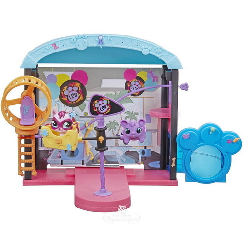 Игровой набор Веселый парк развлечений Littlest Pet Shop Hasbro
