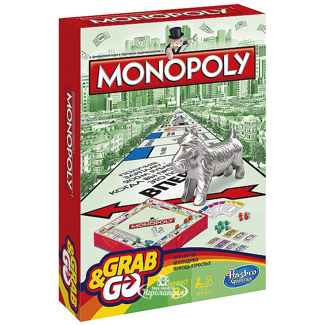Настольная игра Монополия дорожная Hasbro (Хасбро)