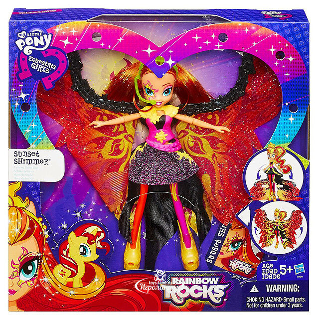 Кукла Сансет Шиммер (Девушки Эквестрии. My Little Pony) Hasbro