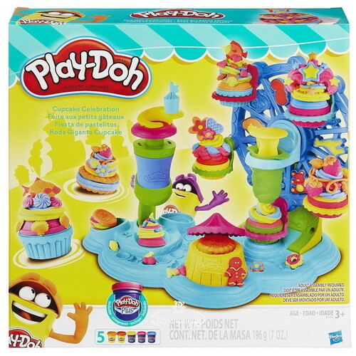 Набор для лепки Play-Doh: Карнавал Сладостей с инструментами Hasbro