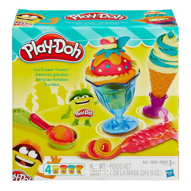 Набор для лепки Play-Doh: Инструменты Мороженщика Hasbro (Хасбро)