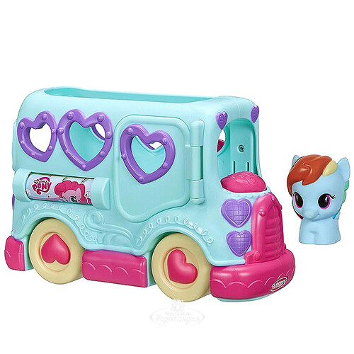 Автобус Маленькая пони Радуга Дэш с фигуркой (My Little Pony) Hasbro
