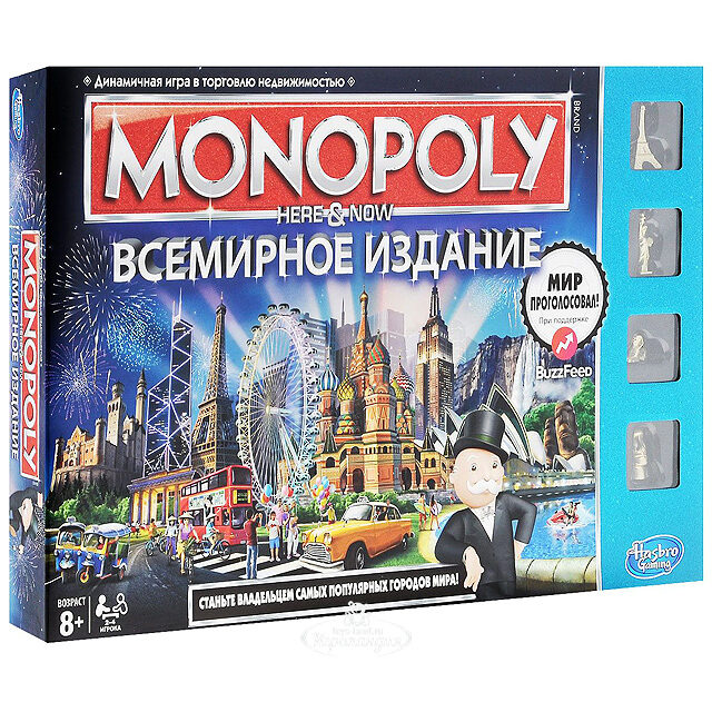 Настольная игра Монополия. Всемирная история Hasbro