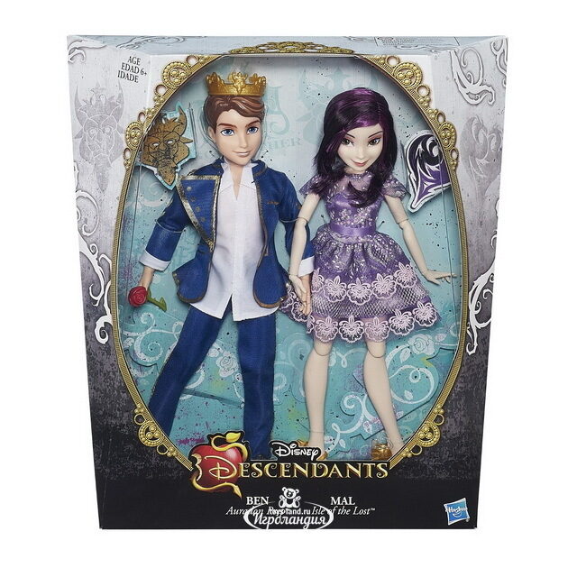 Набор кукол Descendants Бен и Мэл 30 и 28 см Наследники Дисней Hasbro
