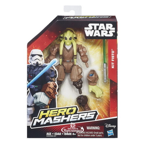 Игровой набор Звездные войны - Кит Фисто с оружием 15 см Hasbro