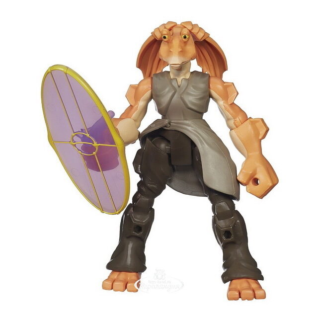 Игровой набор Звездные войны - Джа-Джа Бинкс с оружием 15 см Hasbro