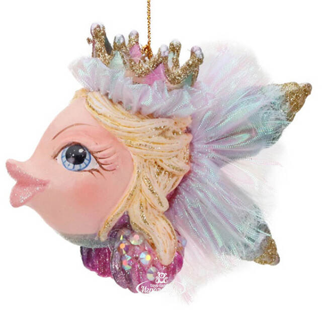 Елочная игрушка Рыбка Сеньорита - Tesori di Poseidone 12 см Goodwill