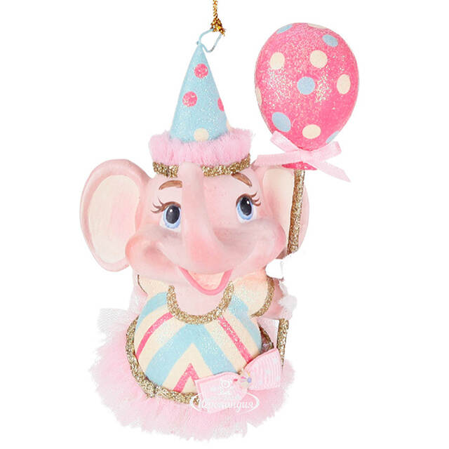 Елочная игрушка Слон Мими - Circus Birthday 13 см Goodwill