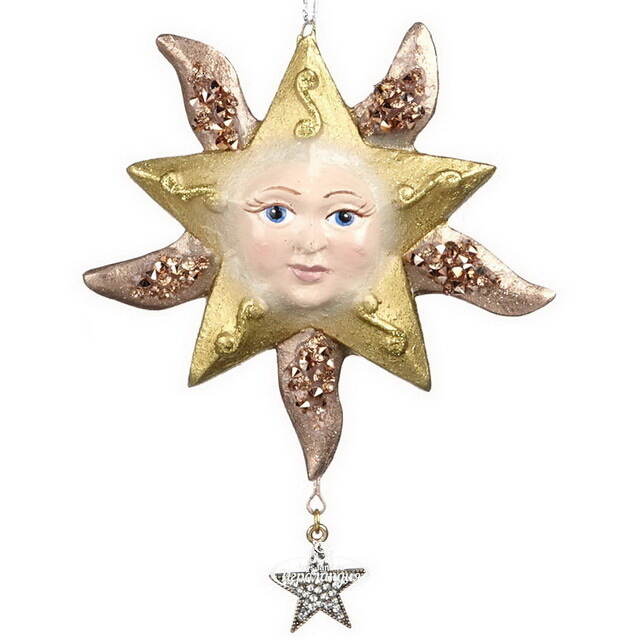 Елочная игрушка Звезда Даниэла из Поднебесья 10 см, подвеска Goodwill