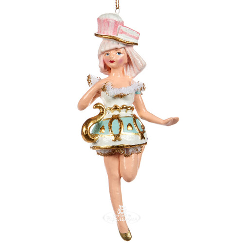 Елочная игрушка Королева Чаепитий - Милая Ясмин 16 см, подвеска Goodwill