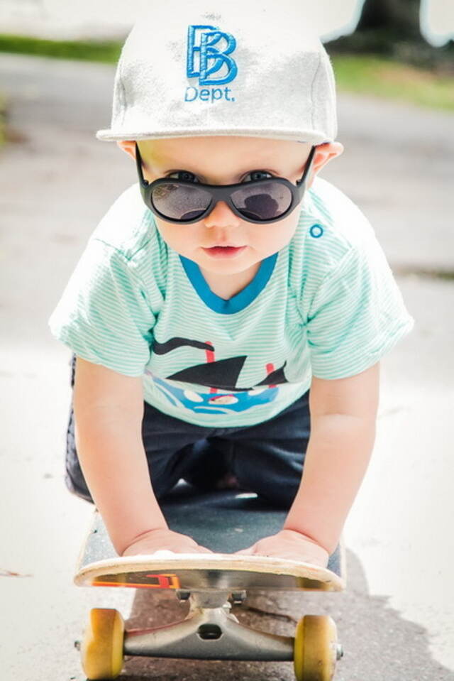 Детские солнцезащитные очки Babiators Original Aviator. Спецназ, 0-2 лет, черный Babiators