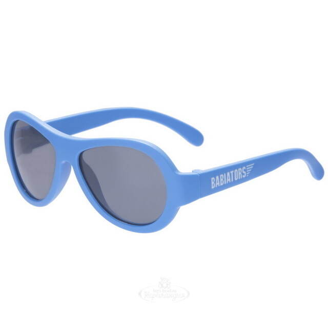 Детские солнцезащитные очки Babiators Original Aviator Настоящий Синий, 0-2 лет Babiators (Бэбиаторс)