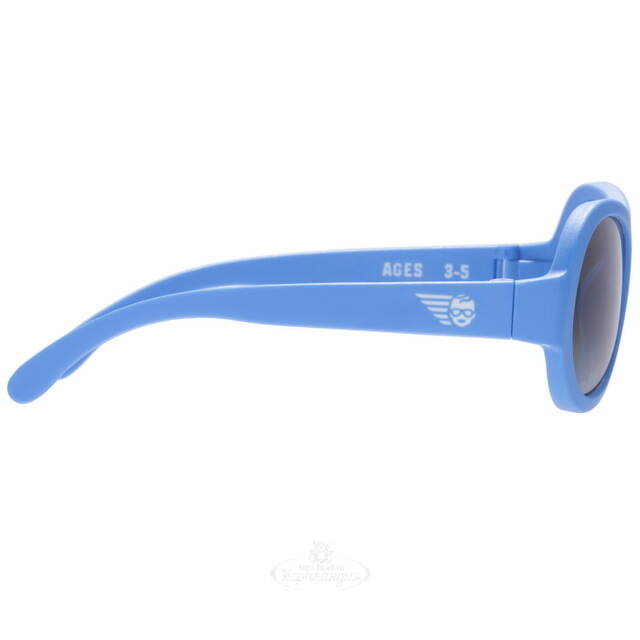 Детские солнцезащитные очки Babiators Original Aviator Настоящий Синий, 0-2 лет Babiators (Бэбиаторс)