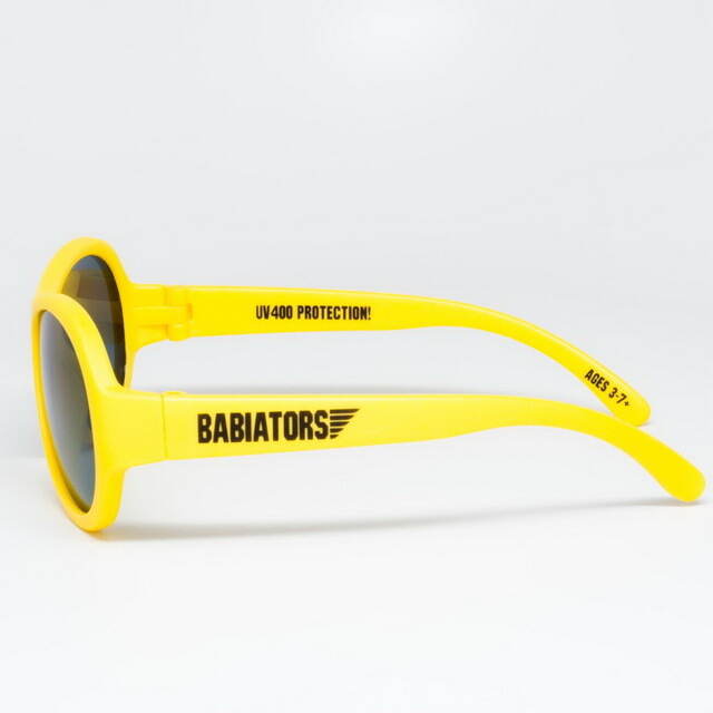 Детские солнцезащитные очки "Babiators Original Aviator. Привет", 0-2 лет, желтый Babiators (Бэбиаторс)