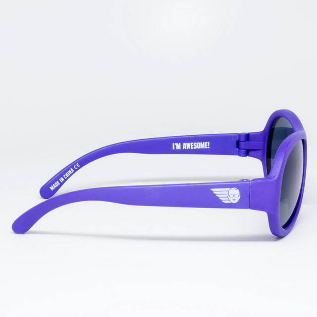 Детские солнцезащитные очки Babiators Original Aviator. Пилот, 3-5 лет, фиолетовый Babiators