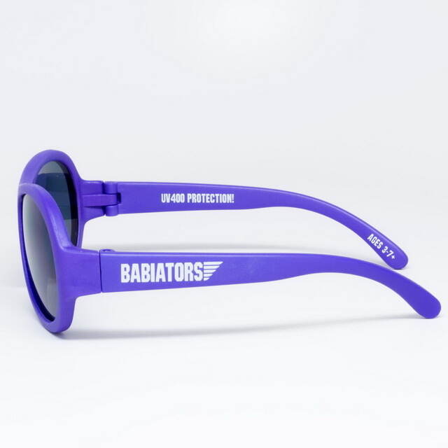 Детские солнцезащитные очки Babiators Original Aviator. Пилот, 3-5 лет, фиолетовый Babiators