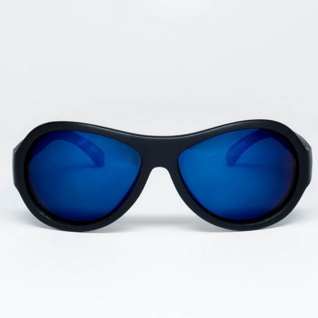 Детские солнцезащитные очки Babiators Polarized. Спецназ, 0-2 лет, черный, чехол Babiators (Бэбиаторс)