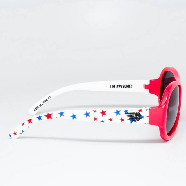 Детские солнцезащитные очки Babiators Polarized. Звёздочки, 3-5 лет, чехол Babiators (Бэбиаторс)