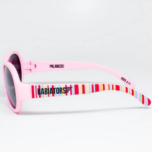 Детские солнцезащитные очки Babiators Polarized. Радуга, 0-2 лет, чехол Babiators (Бэбиаторс)