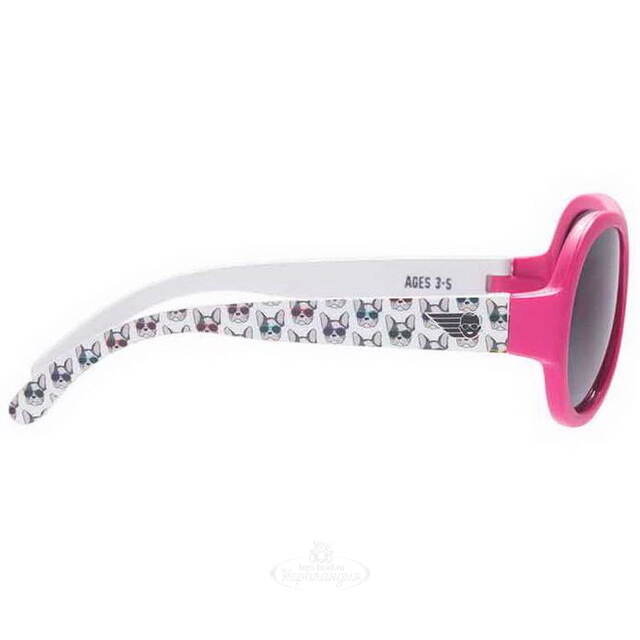 Детские солнцезащитные очки Babiators Polarized. Щенячья любовь, 3-5 лет, чехол Babiators (Бэбиаторс)