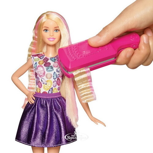 Кукла Барби Цветные локоны 29 см Mattel