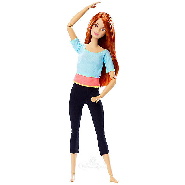 Кукла Барби - Безграничные движения - рыжая 29 см Mattel
