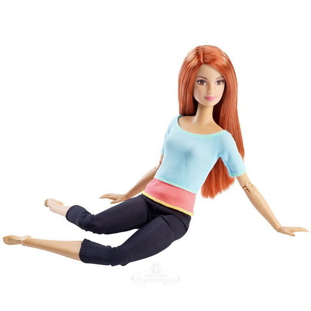 Кукла Барби - Безграничные движения - рыжая 29 см Mattel