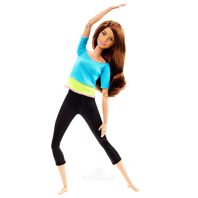 Кукла Барби Безграничные движения - шатенка 29 см Mattel