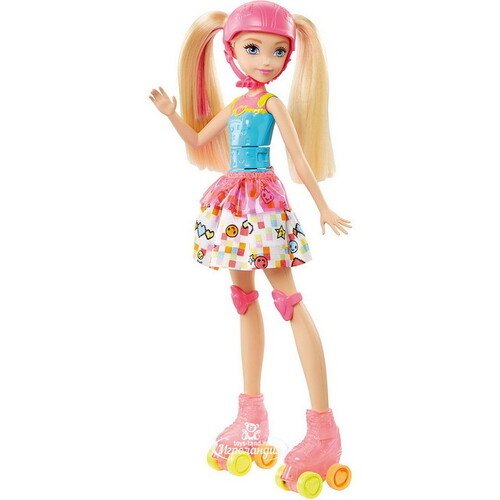 Кукла Барби Виртуальный мир - на светящихся роликах 33 см Mattel