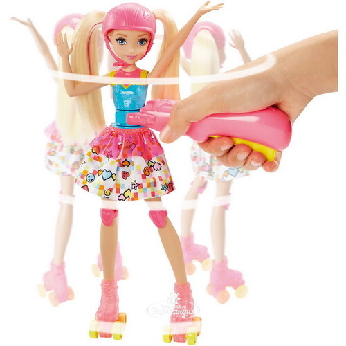Кукла Барби Виртуальный мир - на светящихся роликах 33 см Mattel