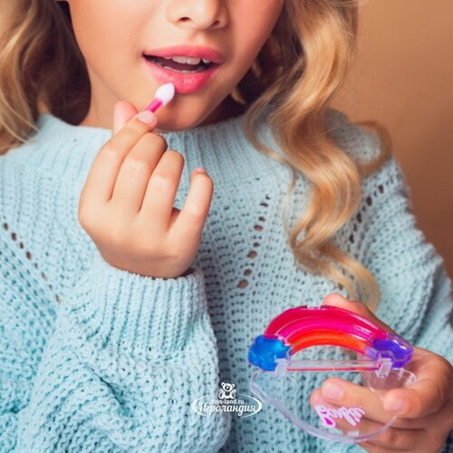 Детская декоративная косметика - блеск для губ Barbie Радуга Angel Like Me