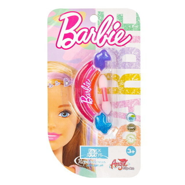 Детская декоративная косметика - блеск для губ Barbie Радуга Angel Like Me (Энджел Лайк Ми)