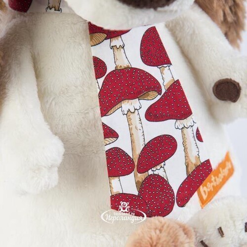Мягкая игрушка Собака Бартоломей в галстуке 33 см Budi Basa