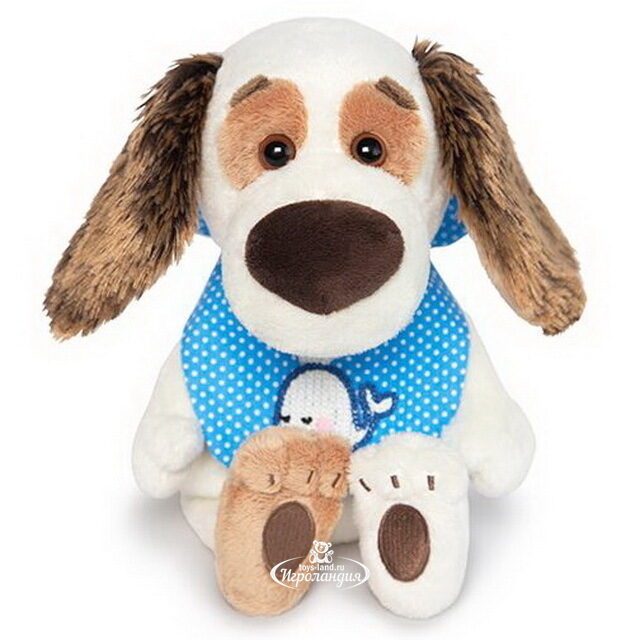 148 Budi Basa Dog Bartholomew Baby　座高 20 Мягкая игрушка Собака Барти Baby в слюнявчике 20 см купить в