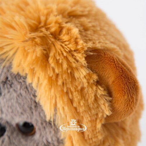 Мягкая игрушка Кот Басик Baby в шапке львенка 20 см Budi Basa