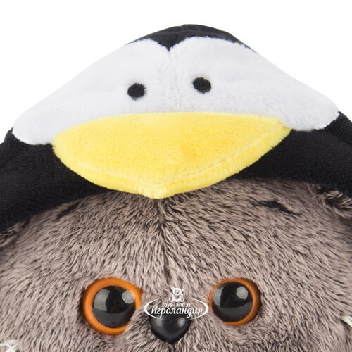 Мягкая игрушка Кот Басик Baby в костюме пингвина 20 см Budi Basa