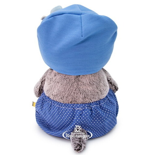 Мягкая игрушка Кот Басик Baby в шапочке с мышкой 20 см Budi Basa