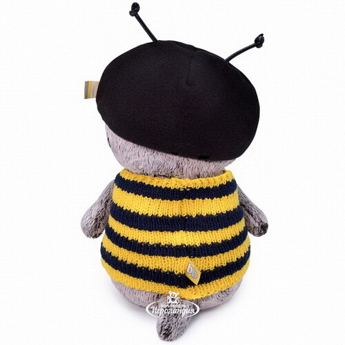Мягкая игрушка Кот Басик Baby в костюме пчёлки 20 см Budi Basa