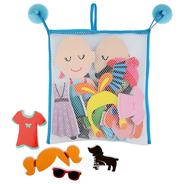 Стикеры для ванны Модные Наряды 33 элемента Barney & Buddy