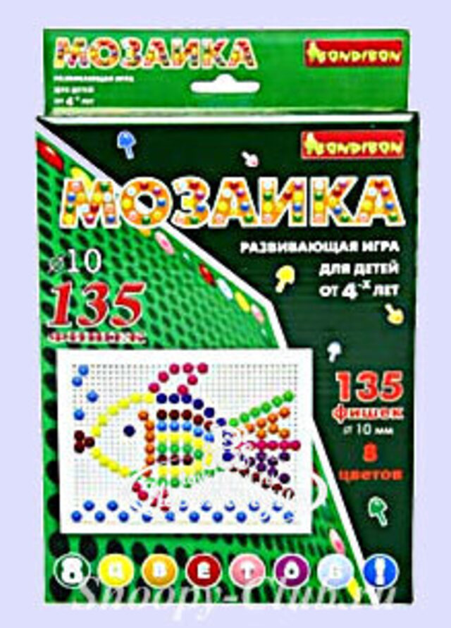 Мозаика  Bondibon, 135 деталей Bondibon (Бондибон)