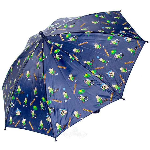 Зонтик детский BONDIBON PAC со свистком, 55 см, синий Bondibon (Бондибон)