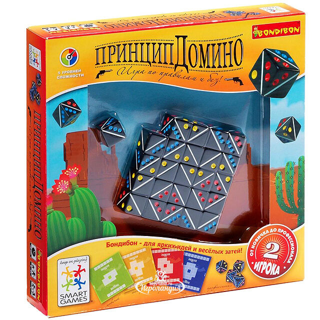 Логическая игра Принцип Домино Bondibon (Бондибон)