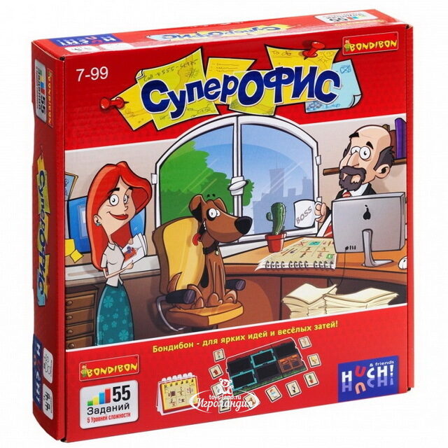 Логическая игра Супер Офис Bondibon