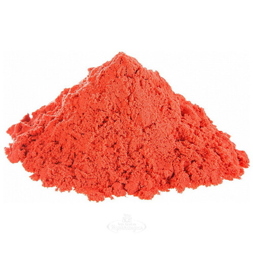 Кинетический песок для лепки Марсианский красный с 6 формочками (ассорти), 500 г Bondibon