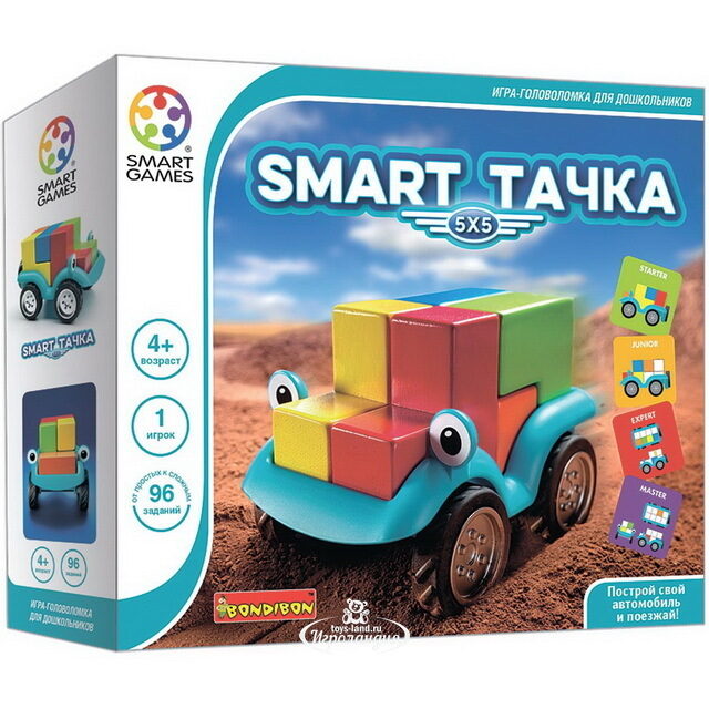 Логическая игра Smart Тачка 5*5 Bondibon